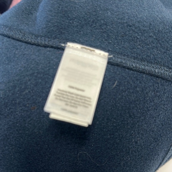 Vineyard Vines Blue Fleece Vest High Collar - Picture 8 of 8